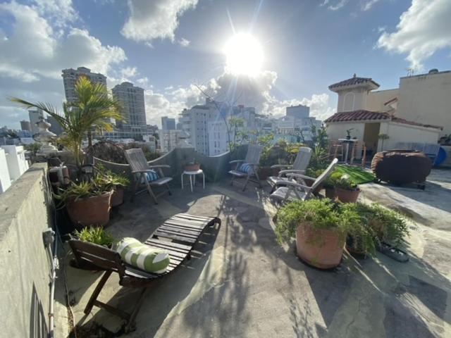 Fresh Tropical Colonial Style Walk-Up- Rooftop Terrace- Beach View سان خوان المظهر الخارجي الصورة
